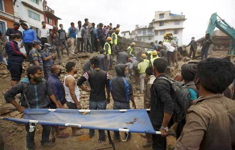 নেপালে ভূমিকম্পে ৮০ লাখ লোক ক্ষতিগ্রস্ত হয়েছে