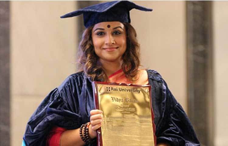 ডক্টরেট বিদ্যা বালন...