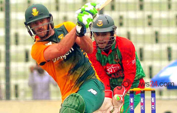 দক্ষিণ আফ্রিকা-বাংলাদেশের মধ্যে দুই ম্যাচ টি-টোয়েন্টি সিরিজের প্রথম টি-টোয়েন্টির একটি গুরুত্বপূর্ণ মুহূর্ত