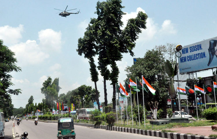 ভারতের প্রধানমন্ত্রী নরেন্দ্র মোদির সফর উপলক্ষে রাজধানী ঢাকার প্রস্তুতি প্রায় সম্পন্ন হয়েছে