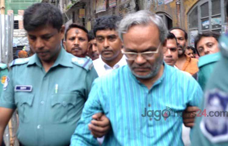 নাশকতার মামলায় বিএনপির যুগ্ম-মহাসচিব রুহুল কবির রিজভী আহমেদকে বুধবার ঢাকা মহানগর আদালতে হাজির করা হয়