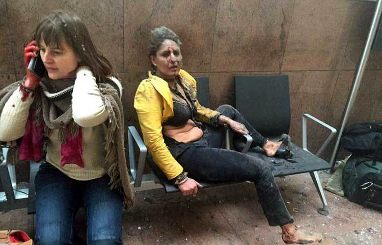 জাভেন্তাম দেশটির প্রধান বিমানবন্দর। সেখানে কড়া নিরাপত্তার পরেও এ ধরনের হামলার ঘটনায় আতঙ্ক ছড়িয়ে পড়েছে। দেশটিতে ওই বিস্ফোরণের পর সর্বোচ্চ সতর্কতা জারি করা হয়েছে। ছবি : ডেইলি মেইল।