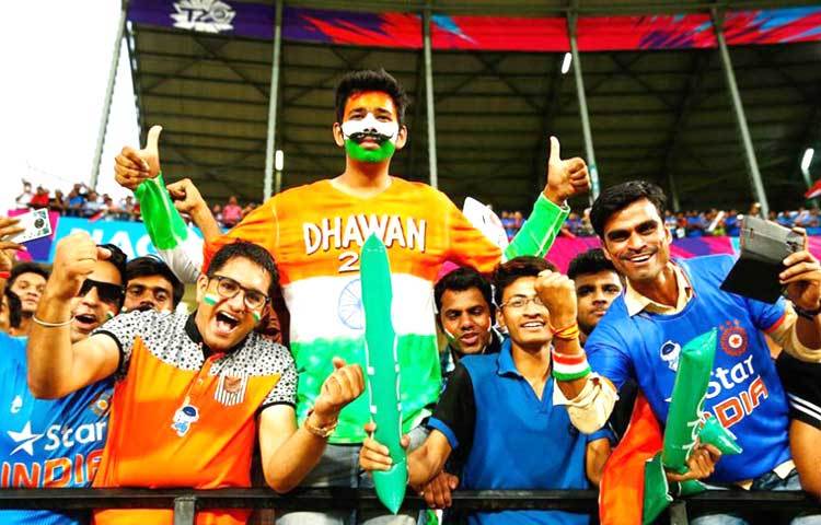 গর্জে উঠেছে ভারতীয় সমর্থকদের নতুন প্রজন্ম।