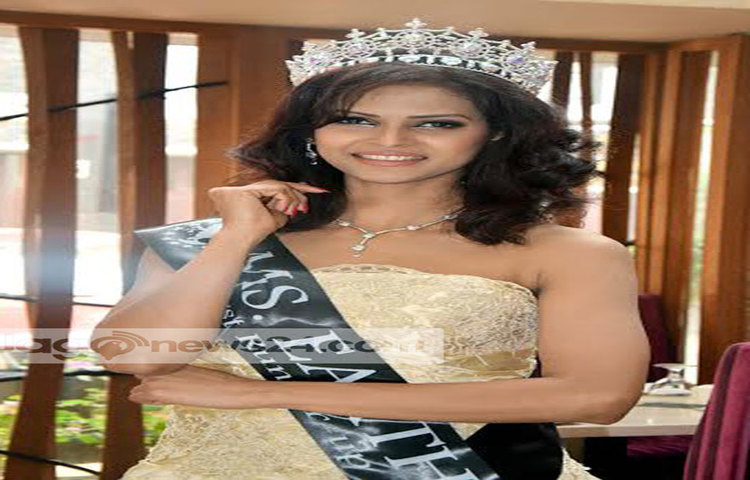 প্রিয়তি সম্প্রতি আয়ারল্যান্ডের ডাবলিনে ইন্টারন্যাশনাল রানওয়ে কুইনস রিকগনেশন অ্যাওয়ার্ডস লাভ করেন। ছবি : মাহবুব আলম