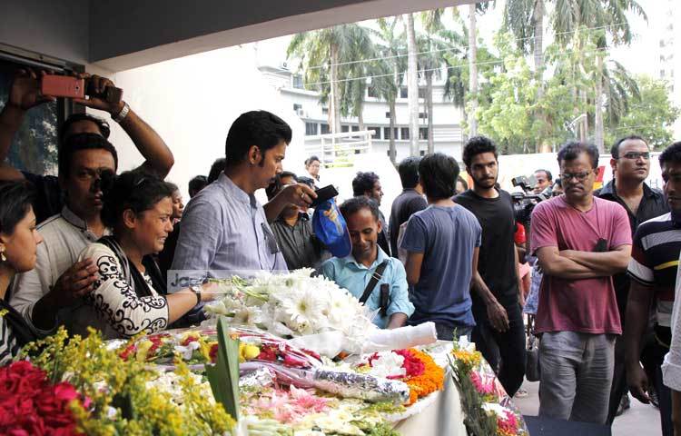 নিহত নাট্যকর্মী মাহবুব রাব্বী তনয় নাট্য সংগঠন লোক নাট্যদলের সঙ্গে যুক্ত ছিলেন। ছবি : মাহবুব আলম।