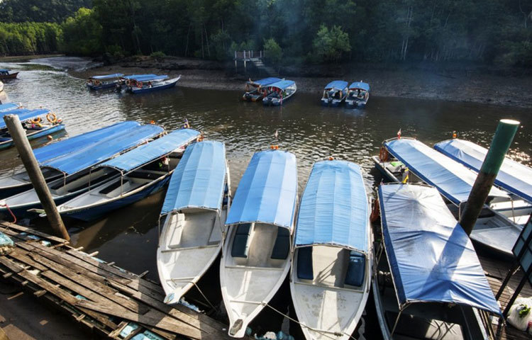 মালয়শিয়ার নয়নাভিরাম কিলিম জিওফরেস্ট। এখানে প্রতিদিন দেশীবিদেশী অগনন পর্যটক এসে ভীড় করে। নৌকায় চড়া এখানে আগত দর্শনার্থীদের প্রধানতম আকর্ষণ।