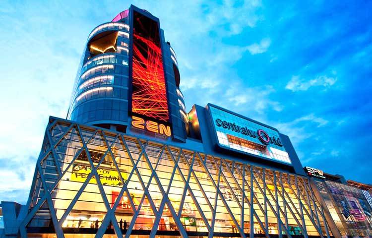 সেন্ট্রাল&nbsp;ওয়ার্ল্ড : থাইল্যান্ডের ব্যাংককে এই শপিং মলটি অবস্থিত।