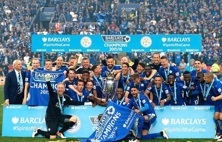 কিং পাওয়ার স্টেডিয়ামের সত্যিকারের কিং এখন লেস্টার সিটি। ক্লদিও রানিয়েরির চূড়ান্ত অভিভাকত্বই লেস্টারকে এনে দিয়েছে এমন অসাধারণ এক সাফল্য। ছবি : ডেউলি মেইল।