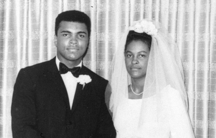মোহাম্মদ আলি ও তার প্রাক্তন স্ত্রী খাইলা ক্যামাচো আলি।
