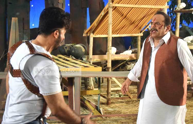 বসগিরি ছবিতে শাকিব খানের অ্যাকশন দৃশ্য দেখে সত্যিই দর্শকরা মুগ্ধ হবেন। ছবি : মাহবুব আলম।