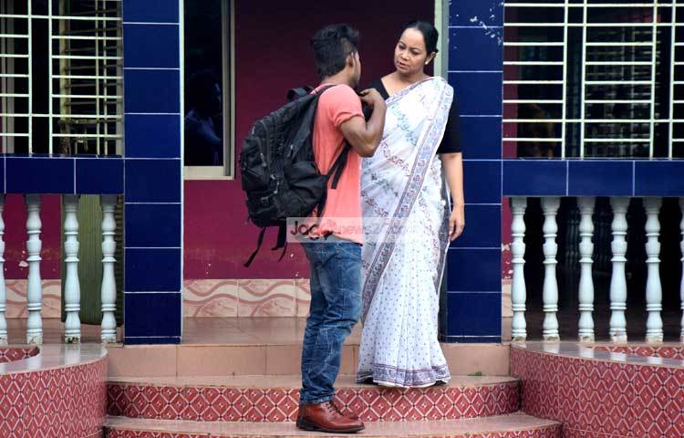 নিখোঁজ টেলিছবির একটি দৃশ্য। নির্মাতা জানান এর প্রতিটি দৃশ্যই দর্শকদের হৃদয় কাড়বে। ছবি : মাহবুব আলম।