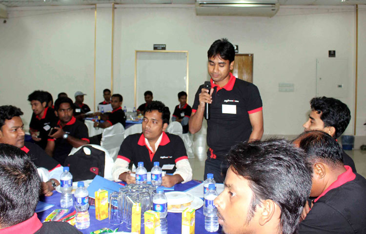 উৎসবমুখর আর আনন্দঘন পরিবেশের মধ্য দিয়ে দেশের অন্যতম সেরা নিউজ পোর্টাল জাগোনিউজ২৪ডটকম এর প্রথম প্রতিনিধি সম্মেলন অনুষ্ঠিত হচ্ছে। ছবি : বিপ্লব দিক্ষিৎ।