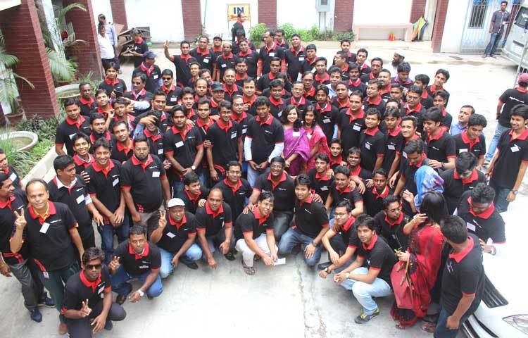 আজ দেশের অন্যতম সেরা নিউজ পোর্টাল জাগোনিউজ২৪ডটকম এর প্রথম প্রতিনিধি সম্মেলন অনুষ্ঠিত হয়েছে। এ উপলক্ষে গ্রুপ ছবি তোলা হয়। ছবি : বিপ্লব দিক্ষিৎ।