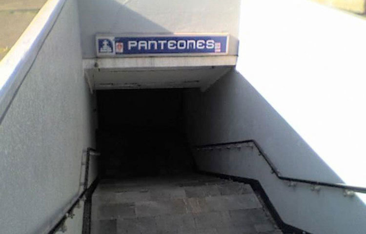 মেক্সিকোর ভূতুড়ে রেলওয়ে স্টেশনটির নাম প্যান্টিওনিস মেট্রো স্টেশন।