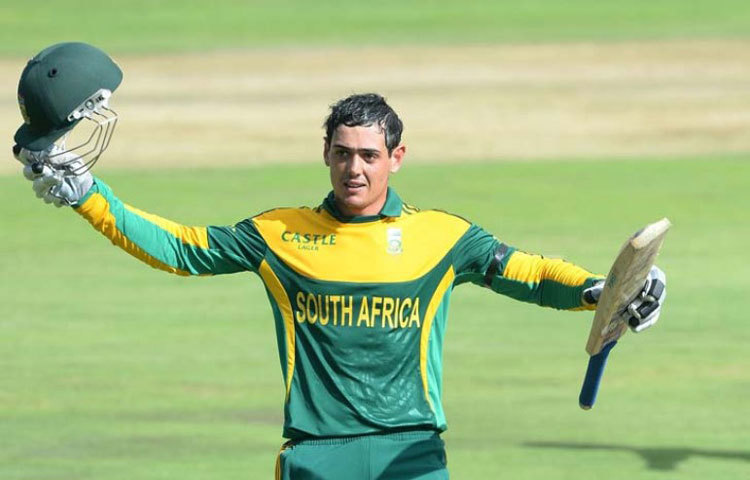 কুইন্টন ডি কক : ওয়ার্নারের সঙ্গী দক্ষিণ আফ্রিকার মারকুটে উইকেটরক্ষক ব্যাটসম্যান কুইন্টন। তিনটি সেঞ্চুরি করেছেন চলতি বছর। এর মধ্যে সেপ্টেম্বরে অস্ট্রেলিয়ার বিরুদ্ধে ১১৩ বলে ১৭৮ রানের ইনিংসটি বিশেষভাবে উল্লেখযোগ্য।