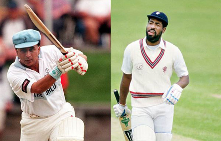 সুনীল গাভাস্কার ও ভিভ রিচার্ডস : আশির দশকের শুরুর দিকে ওয়েস্ট ইন্ডিজ-ভারত টেস্ট ম্যাচ। সুনীল গাভাস্কার হঠাৎ করেই ওপেনিংয়ে না নেমে চার নম্বরে ব্যাট করার সিদ্ধান্ত নিলেন এবং স্কোরবোর্ডে কোনো রান না তুলেই সাজঘরে ফিরলেন গাভাস্কার তা দেখে ভিভ রিচার্ডস বললেন &lsquo;ম্যান...তুমি যে পজিশনেই মাঠে নাম না কেন স্কোরবোর্ড শূন্যই থেকে যায়।&rsquo;