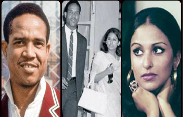 অঞ্জু মহেন্দ্র-গ্যারি সোবার্স : ষাটের দশকে ওয়েস্ট ইন্ডিজ দল যখন ভারতে আসে তখন বলিউড অভিনেত্রী অঞ্জু মহেন্দ্রর সঙ্গে দেখা হয় ওয়েস্ট ইন্ডিজের কিংবদন্তি ক্রিকেটার গ্যারি সোবার্সের। সেই থেকে দুজনের মধ্যে প্রেমের সম্পর্ক তৈরি হয়।