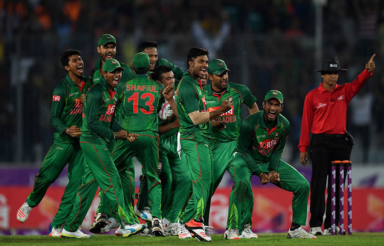 বিজয়ের উচ্ছ্বাসে মাতোয়ারা বাংলার লাল সবুজের টাইগাররা। বিজয়ের এই আনন্দ অটুট থাকুক।&nbsp;