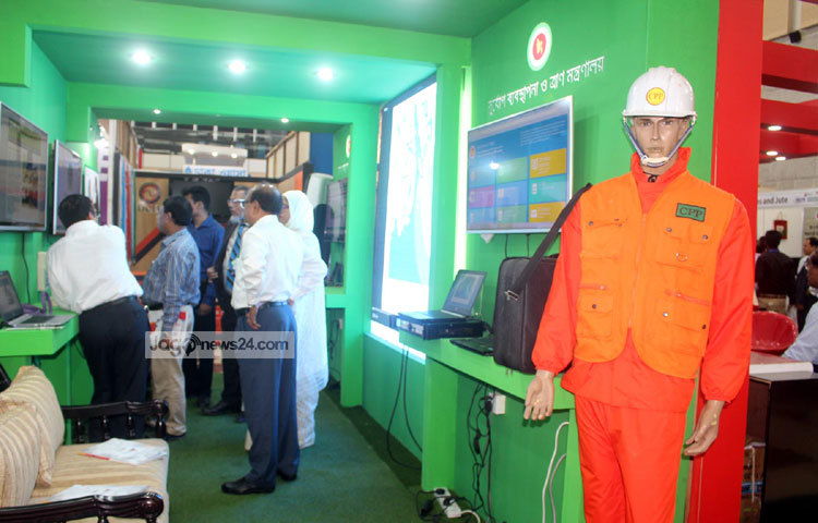 এবারের সম্মেলনেও সরকারের বিভিন্ন মন্ত্রণালয়, অধিদপ্তর, পরিদপ্তর ও এজেন্সি অংশগ্রহণ করেছে। ছবি : বিপ্লব দিক্ষিৎ