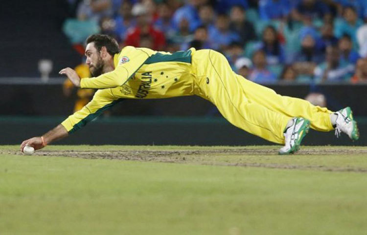 গ্লেন ম্যাক্সয়েল : তিনি ২০১৬ সালের শীর্ষ ১০ ক্রিকেট ফিল্ডারের তালিকায় রয়েছেন।