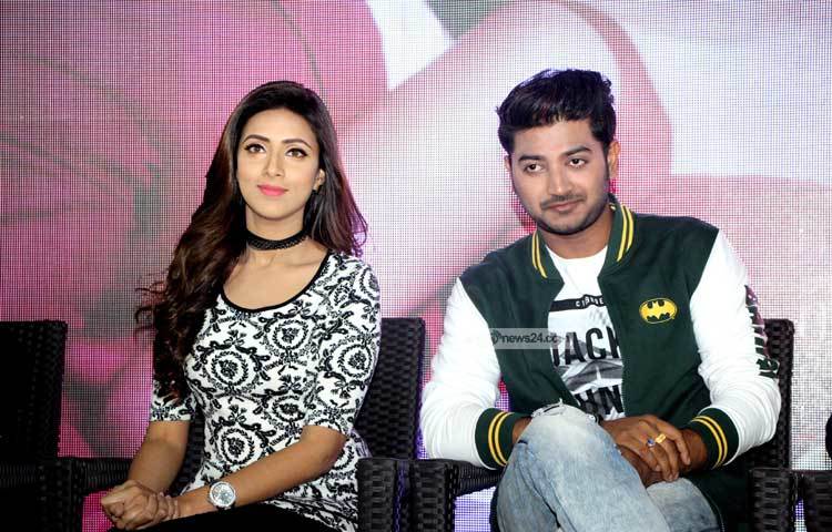 আমি তোমার হতে চাই&nbsp;ছবিতে মিমের বিপরীতে অভিনয় করছেন বর্তমান সময়ের অন্যতম দর্শকপ্রিয় নায়ক বাপ্পি। ছবি : মাহবুব আলম