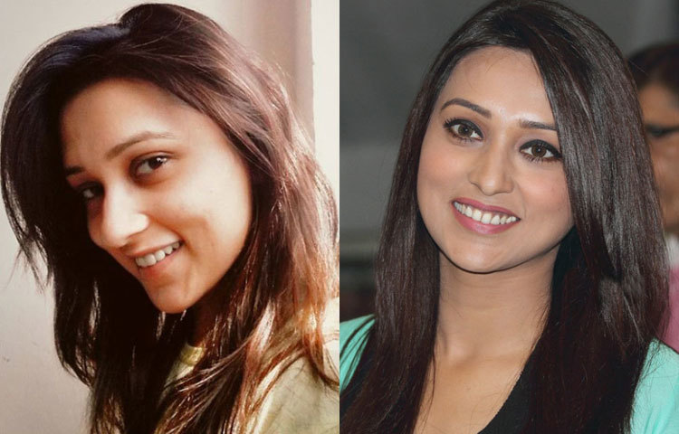 মিমি চক্রবর্তী : মেকআপ ছাড়া মিমি কারো সামনে আসতে হতে চান না।