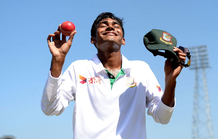 আর একটি উইকেট নিলেই ক্যারিয়ারের প্রথম দুই টেস্টে সবচেয়ে বেশি উইকেট পাওয়া বাংলাদেশি বোলার হবেন মিরাজ।