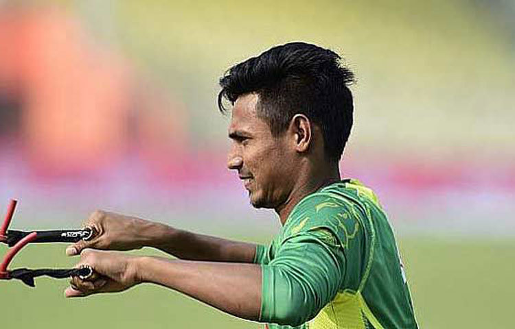 ইংল্যান্ডে কাঁধের অস্ত্রোপচার করিয়ে এসে এখন পুনর্বাসন প্রক্রিয়ার শেষ ভাগে আছেন বাঁহাতি এই পেসার। চার-পাঁচ দিন হলো মিরপুরের ইনডোরে বোলিং শুরু করেছেন মোস্তাফিজ।
