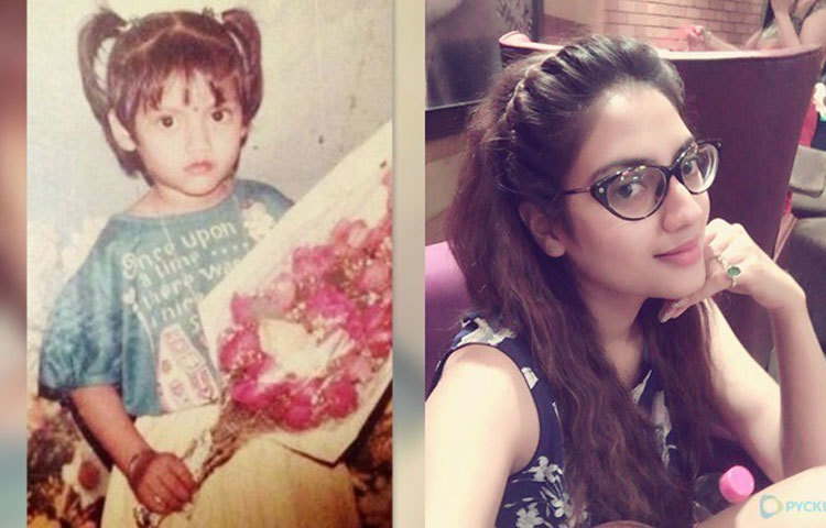 নুসরত জাহান : ছোটবেলার চেহারার সঙ্গে নুসরত জাহানের এখনও অনেক মিল রয়েছে।