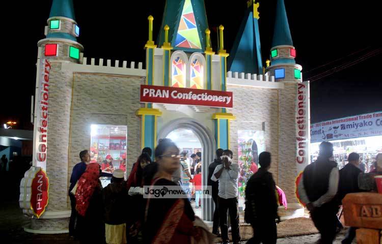 প্রাণ কনফেশনারির প্যাভিলিয়ন। ছবি : বিপ্লব দিক্ষিৎ