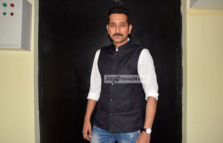 বাংলাদেশের মুক্তিযুদ্ধের ছবিতে অভিনয় করতে পেরে গার্বিত পরমব্রত। ছবি : মাহবুব আলম