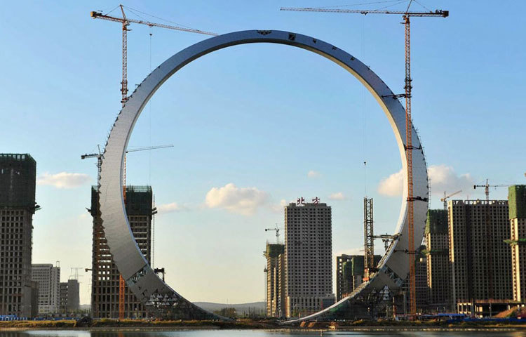 রিং অব লাইফ : চীনের ফুসুন অঞ্চলের এই অপূর্ব সুন্দর স্থাপনাটি দেখলে সবার ভালো লাগবে।