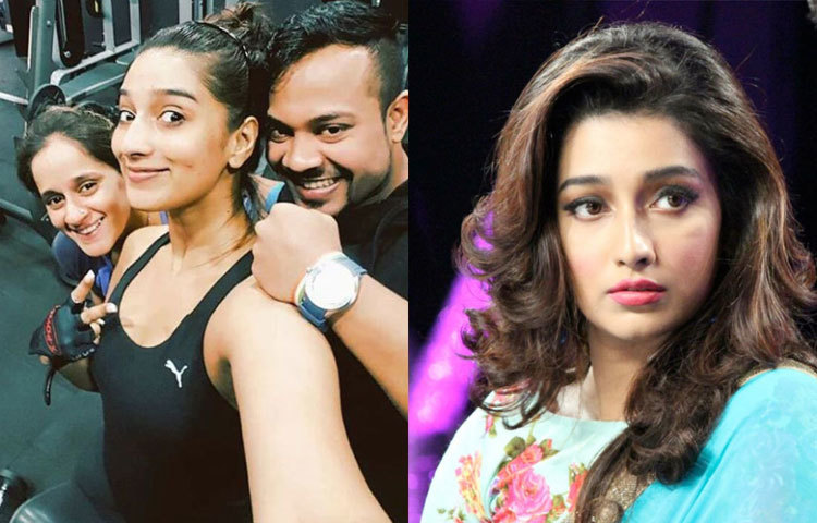 সায়ন্তিকা বন্দ্যোপাধ্যায় : মেকাআপ ছাড়া সায়ন্তিকা বন্দ্যোপাধ্যায়ের ক্যামেরার সামনে উচ্ছ্বসিত লুক।