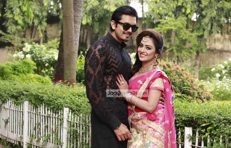 বর্তমানে শুভ ও তানহা অভিনীত জাকির হোসেন রাজু পরিচালিত ভালো থেকো ছবির শুটিং চলছে এফডিসিতে। ছবি : মনজুরুল আলম