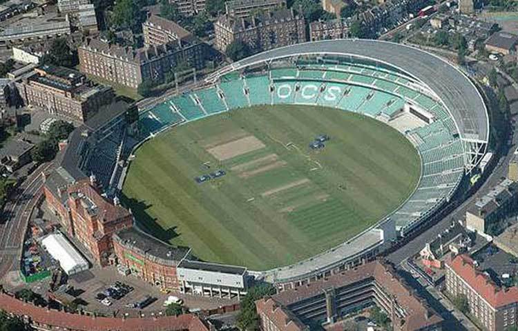 দ্য ওভাল : দ্য ওভাল স্টেডিয়ামের অবস্থান লন্ডন। এই স্টেডিয়ামে ইংল্যান্ড ও অস্ট্রেলিয়ার প্রথম টেস্ট ক্রিকেট ম্যাচ অনুষ্ঠিত হয়েছিল।