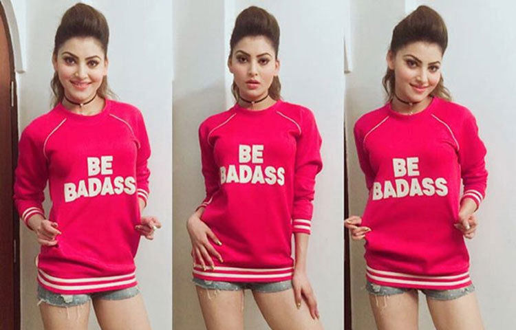 নানা ভঙ্গিতে উর্বশী। অভিনয়ের পাশাপাশি তিনি নিয়মিত বিভিন্ন ফ্যাশন হাউজের ফটোশুটেও অংশ নেন।