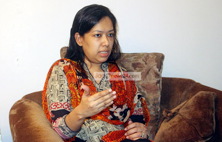 ব্যারিস্টার রুমিন ফারহানা : বিএনপির কেন্দ্রীয় সহ-আন্তর্জাতিক বিষয়ক সম্পাদকের দায়িত্ব পালনের পাশাপাশি রয়েছেন আইন পেশায়। ছবি : বিপ্লব দিক্ষিৎ