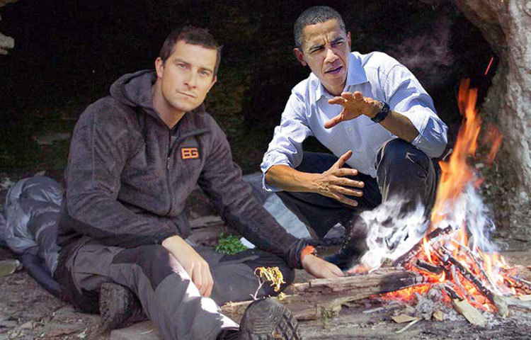 মার্কিন প্রেসিডেন্ট বারাক ওবামা বেয়ার গ্রিলসকে খুবই পছন্দ করতেন।