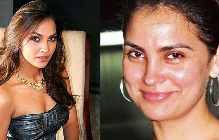 লারা দত্ত : তাকে মেকআপ ছাড়াও দেখতে মন্দ নয়।