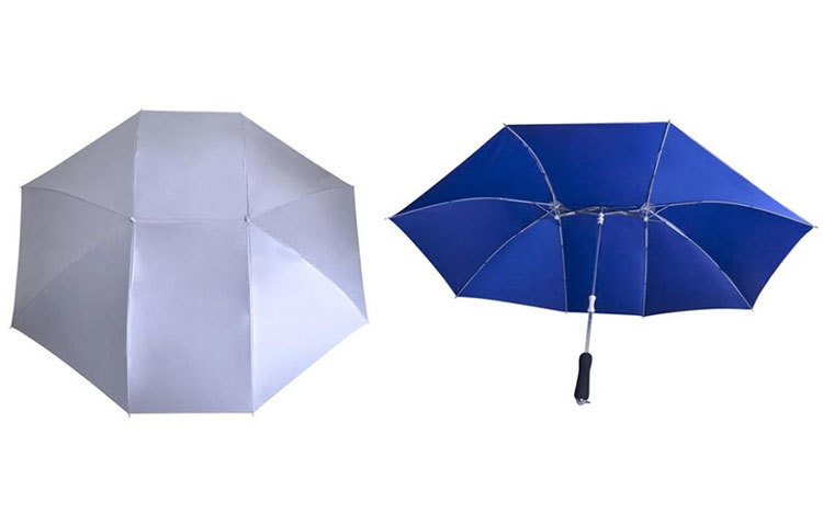 ‘টুইন আমব্রেলা’ সাধারণত ছাতার একটাই মাথা থাকে। কিন্তু, এই ছাতার রয়েছে দুইটি মাথা।