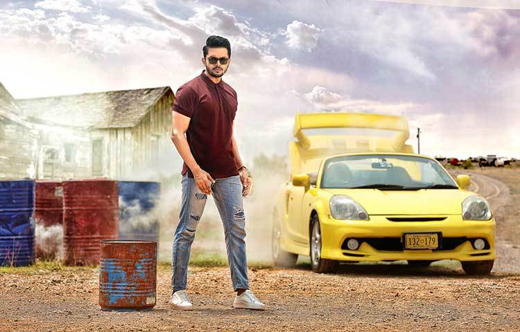 প্রতি ঈদেই ইজি বাহারি ডিজাইনের টি-শার্ট নিয়ে এসেছে। ইজির টি-শার্টে সেজেছেন শুভ।