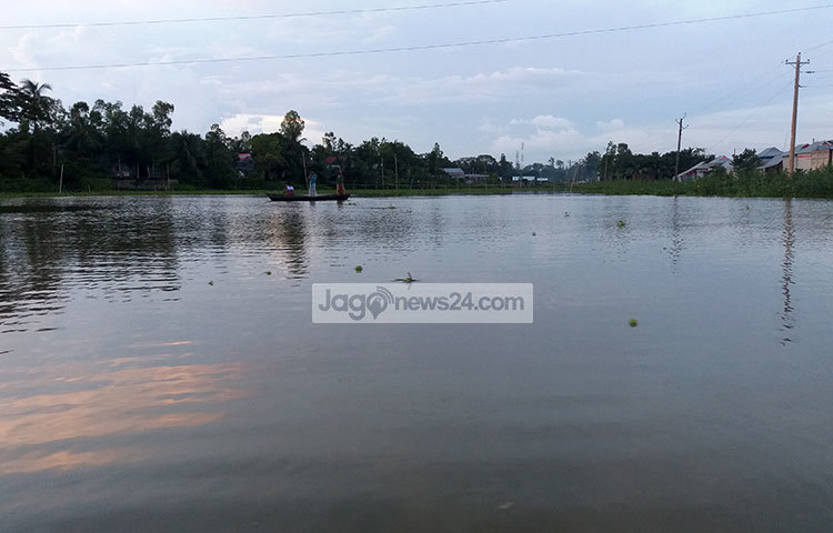 হাওরের জলে নৌকা নিয়ে ঘুরতে বের হয়েছে ভ্রমণ পিপাসুরা। বিকাল নেমেছে হাওরের শান্ত স্নিগ্ধ পরিবেশে। ছবি : রাকিব ছিদ্দিকী