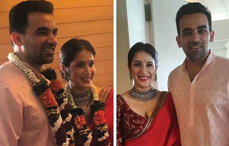 অবশেষে বিয়ের বন্ধনে বাঁধা পড়লেন জাহির খান আর সাগরিকা ঘাটগে। একজন জাতীয় দলের সফল ক্রিকেটার, অন্যজন বলিউডের পরিচিত মুখ।