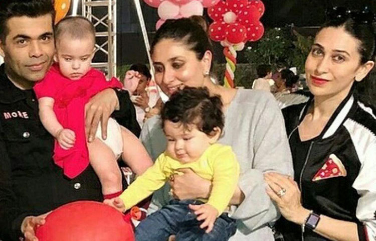 এদিকে সেলফিতে ব্যস্ত কারিনা-কারিশমা-করণ-রানিরা। তবে মেয়ে আদিরার কোনও ছবি শেয়ার করেননি রানি।