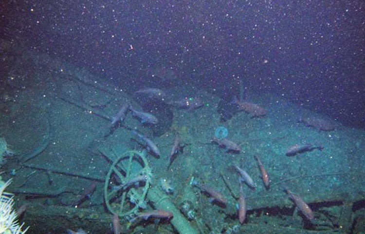 প্রশান্ত মহাসাগরে পাপুয়া নিউগিনির ডিউক অব ইয়র্ক দ্বীপের কাছে খোঁজ মিলেছে এই সাবমেরিনের।