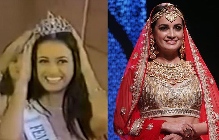 দিয়া মির্জা : ২০০০ সালের বিশ্বের তৃতীয় সেরা সুন্দরীর মুকুটও উঠে আসে ভারতের এই কন্যার মাথায়। ‘মিস এশিয়া প্যাসিফিক’-এর স্থান জয় করে তিনি বলিউডে পা রাখেন। ২০১৪ সালে তিনি তার বিজনেস পার্টনার, সাহিল সাংভিকে বিয়ে করে সুখে সংসার করছেন।