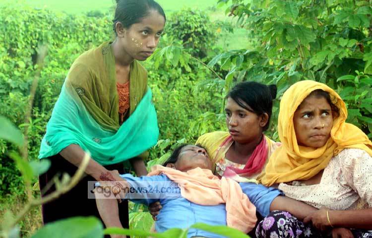 নানা রোগে আক্রান্ত হয়ে প্রতিদিন অসুস্থ হয়ে পড়ছেন অনেক রোহিঙ্গা। ছবি : বিপ্লব দিক্ষিৎ