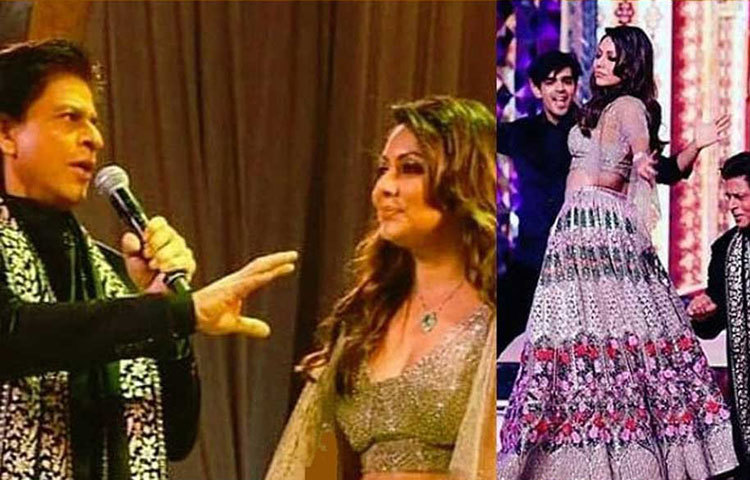 ঈশার প্রি-ওয়েডিং সেরেমনি ও রিসেপশনেও ঢল নেমেছিল বলিউড তারকাদের। একেবারে বাড়ির মেয়ের বিয়ের মতোই উপভোগ করেছেন তারা। শাহরুখ ও গৌরী খানকে প্রাক্তন ফার্স্ট লেডি হিলারি ক্লিনটনের সঙ্গে নাচতেও দেখা গিয়েছে।