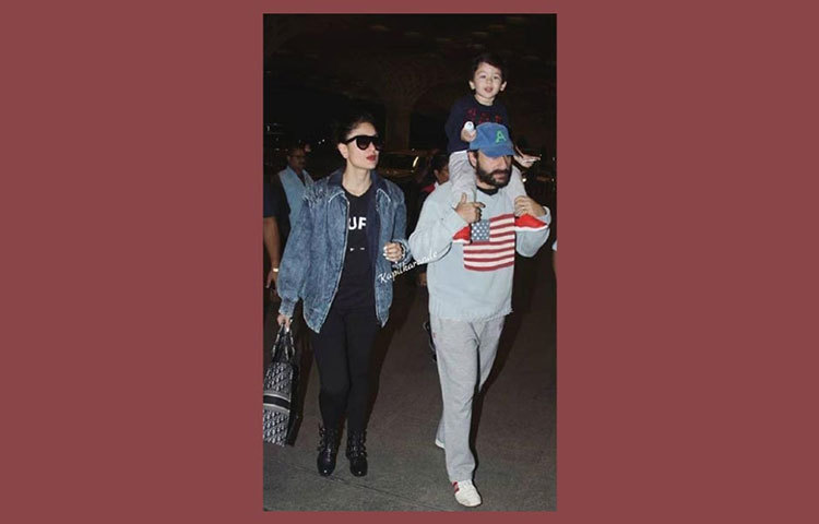 মুম্বাই ছাড়ার আগেই সাইফ জানান তাদের শুটিং শেষ হলেই তারা ঘোড়ায় চড়বেন ও বাঘ দেখবেন তৈমুরের জন্মদিনে।