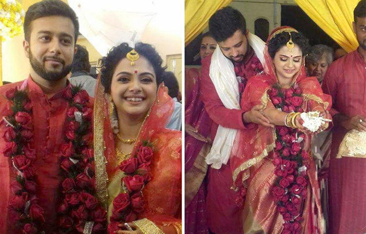 বছরের গোড়ার দিকেই বিয়ের পিঁড়িতে বসেন শোলাঙ্কি রায়।